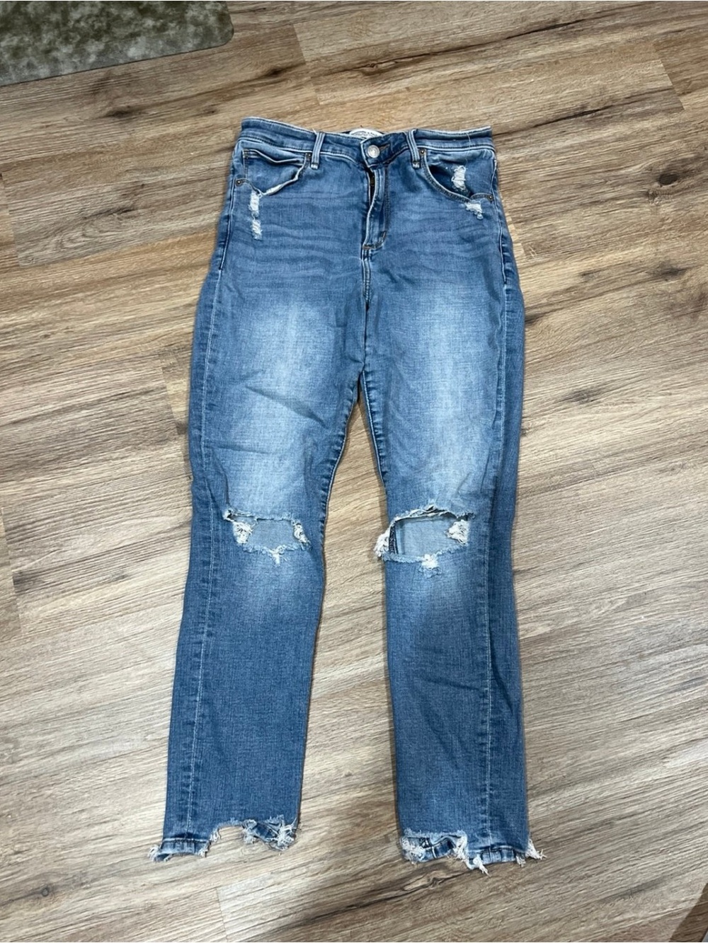 Abercrombie and Fitch The Super Skinny Ankle High Rise Jeans 28/6